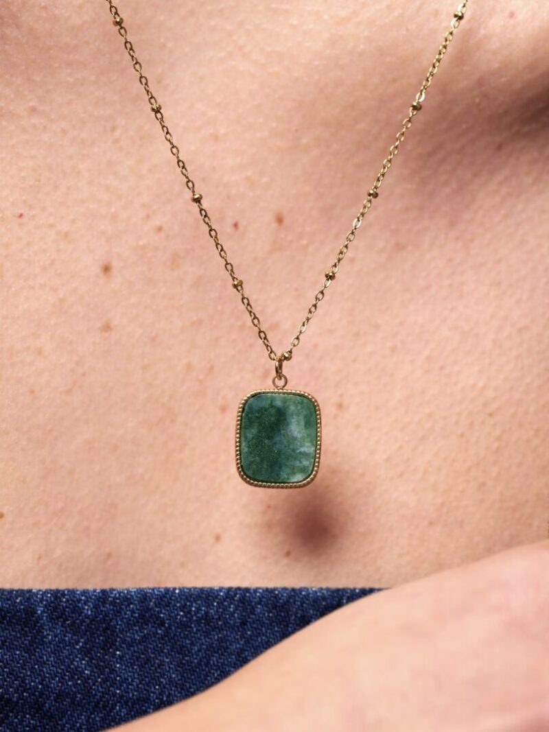 Ketting met gemstone hanger