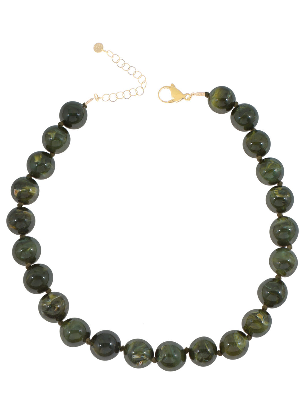 Ketting met grote ronde kralen
