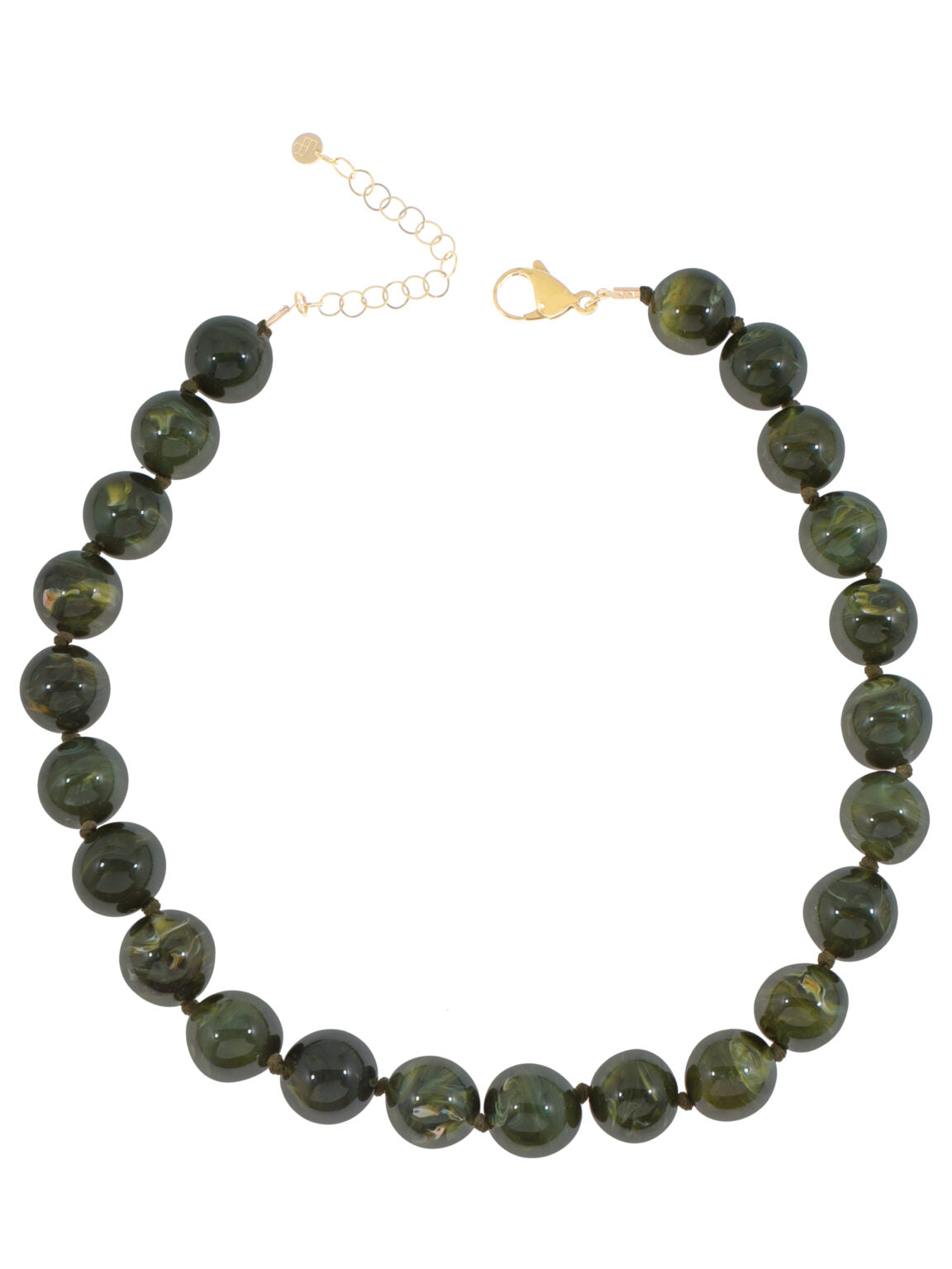 Ketting met grote ronde kralen
